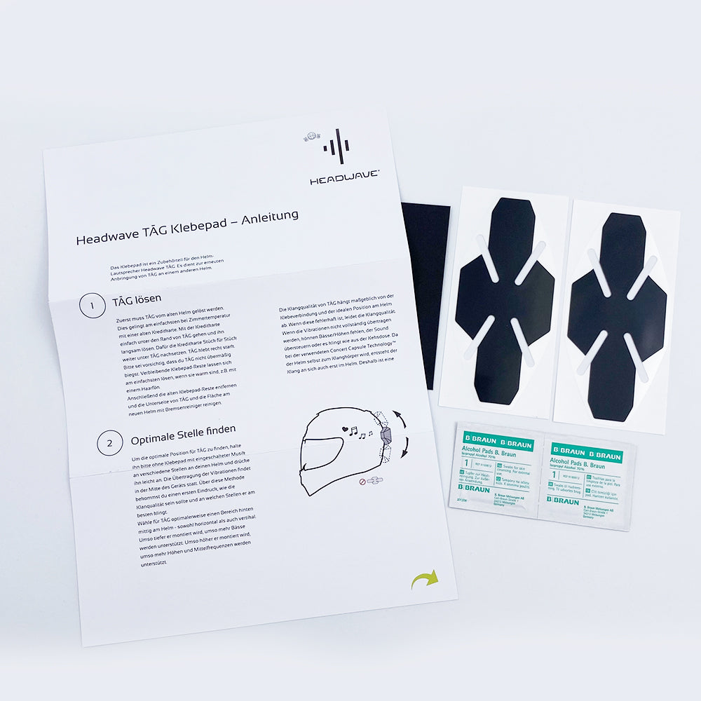 Adhesive pads (spare) 2x