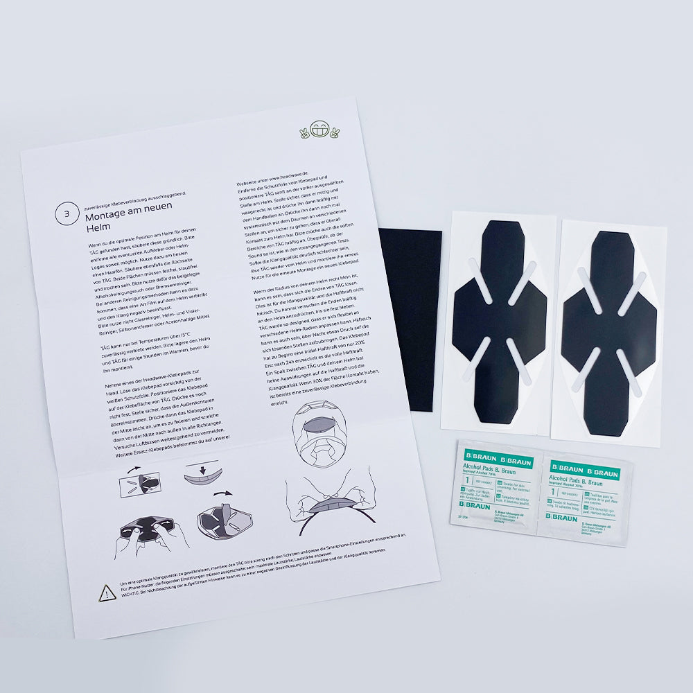 Adhesive pads (spare) 2x