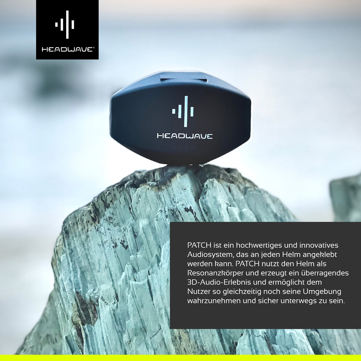 TĀG 2.0 - the speaker for your ski and snowboard helmet