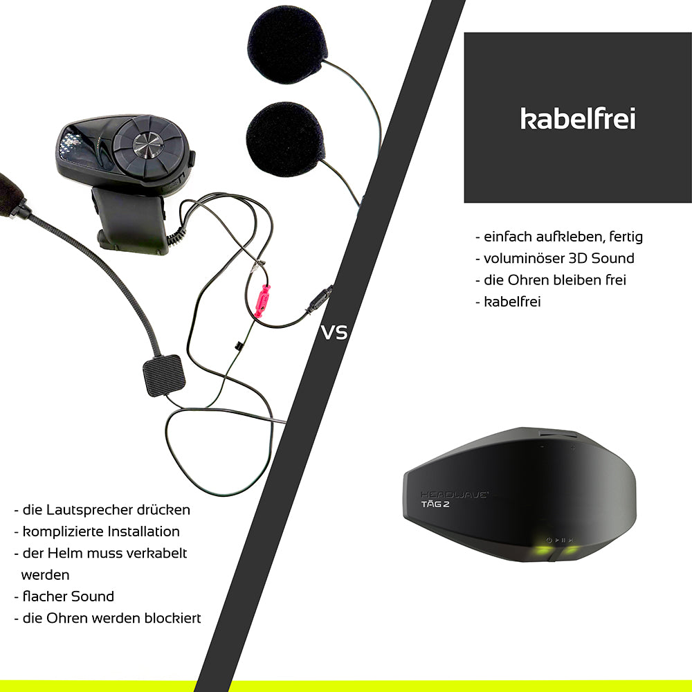 TĀG 2.0 - the speaker for your motorcycle helmet