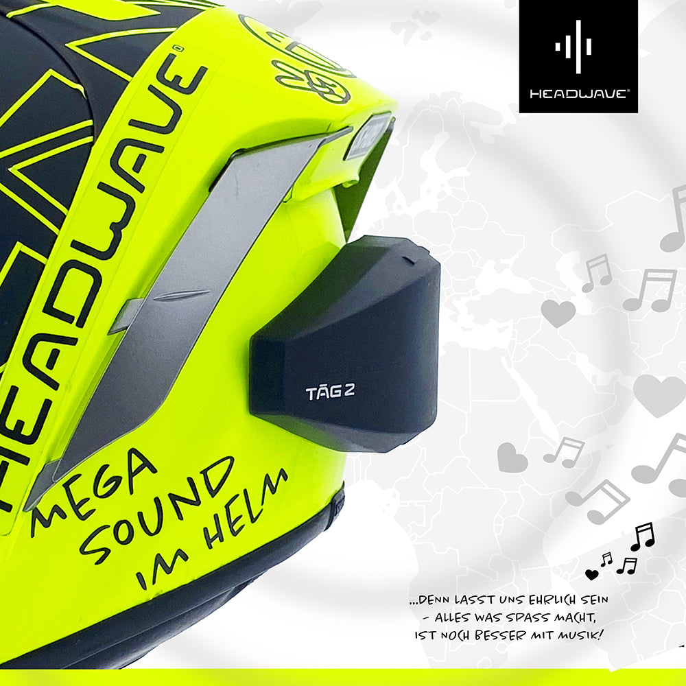 TĀG 2.0 - the speaker for your motorcycle helmet